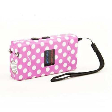 Defense Divas® Stun Guns 25 Million Volt Polka Dot Pink Stun Gun